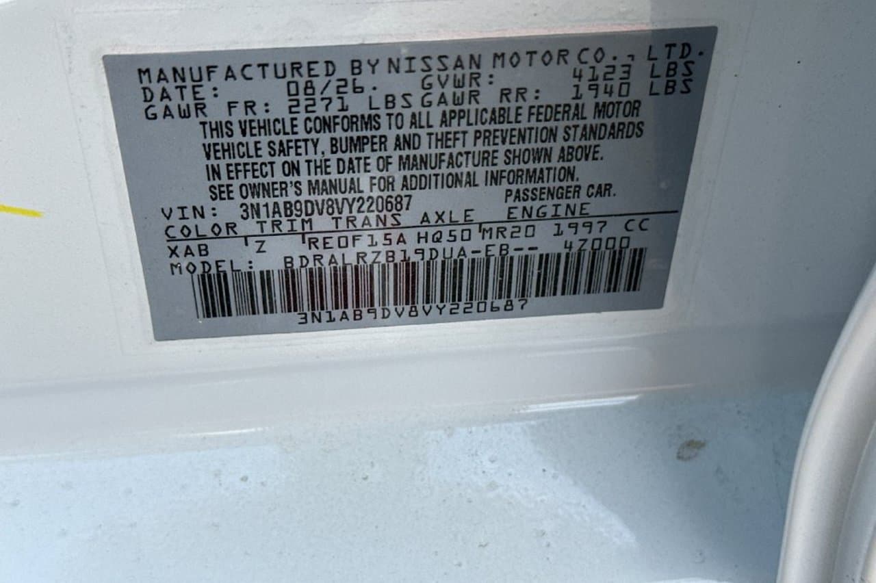 2027 Nissan Sentra SR 23