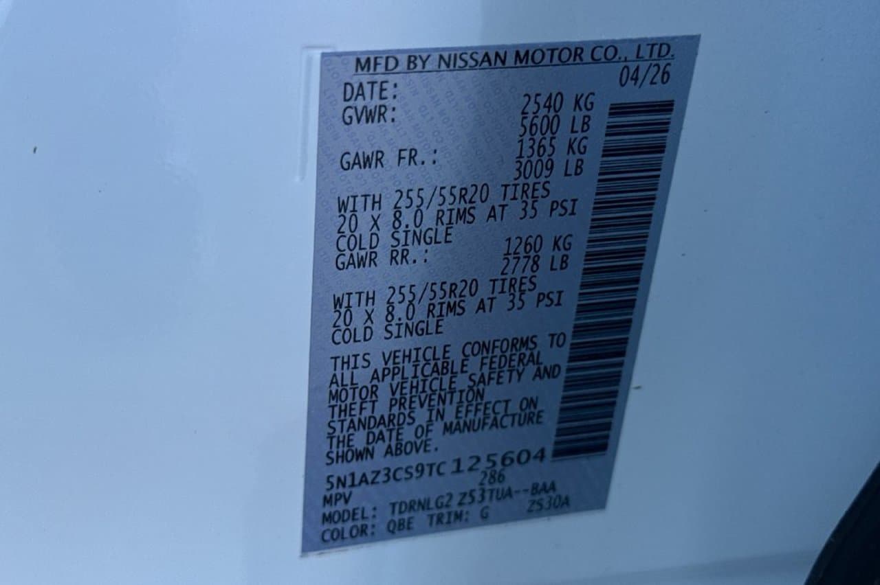 2026 Nissan Murano SL 26