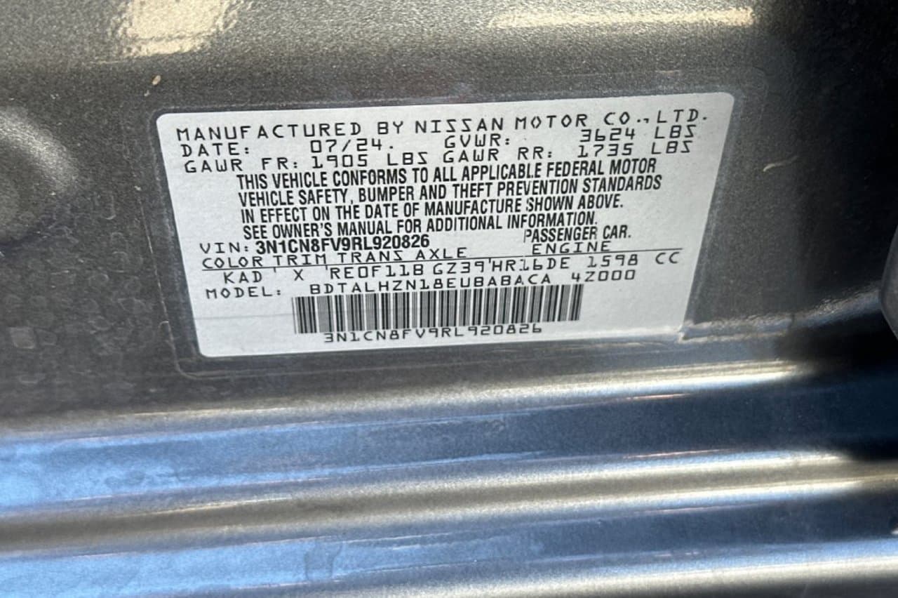 2024 Nissan Versa SR 23