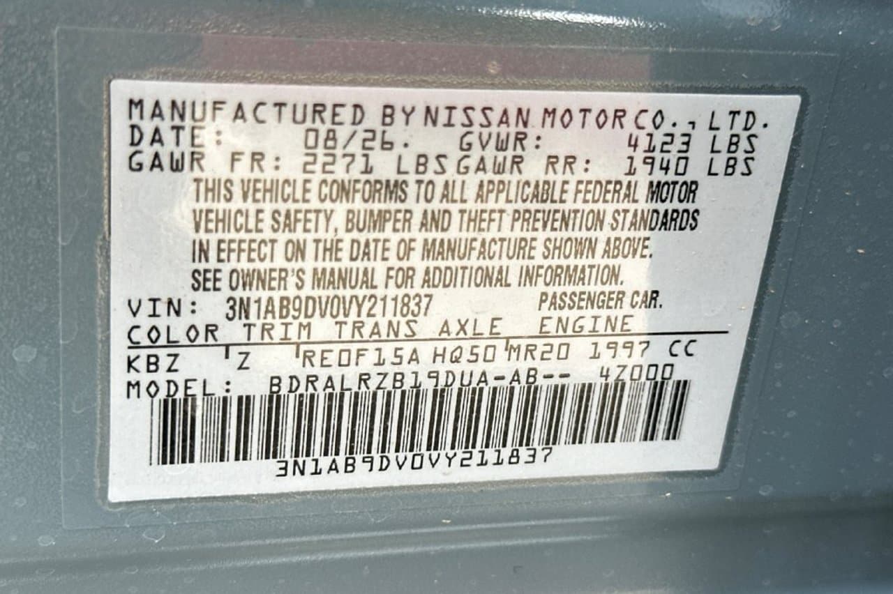 2027 Nissan Sentra SR 23