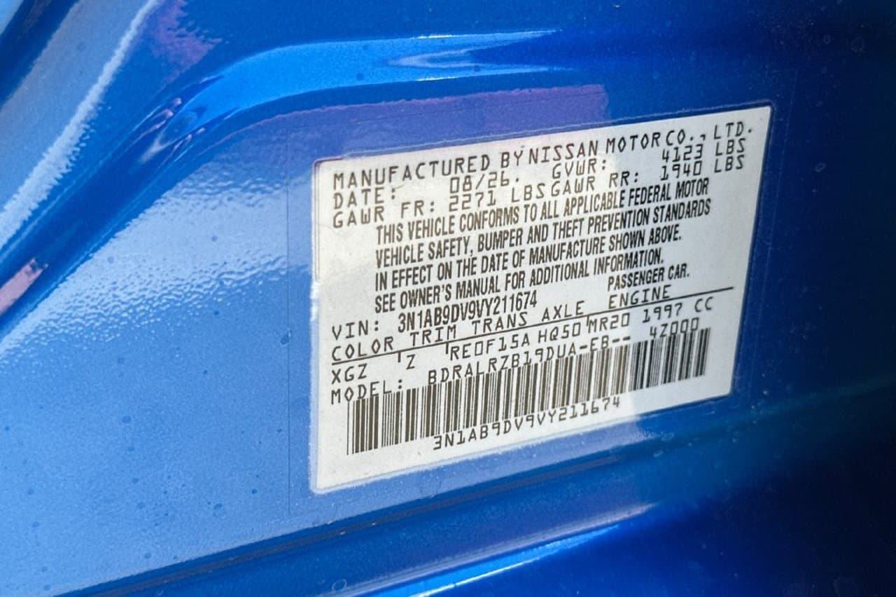 2027 Nissan Sentra SR 23