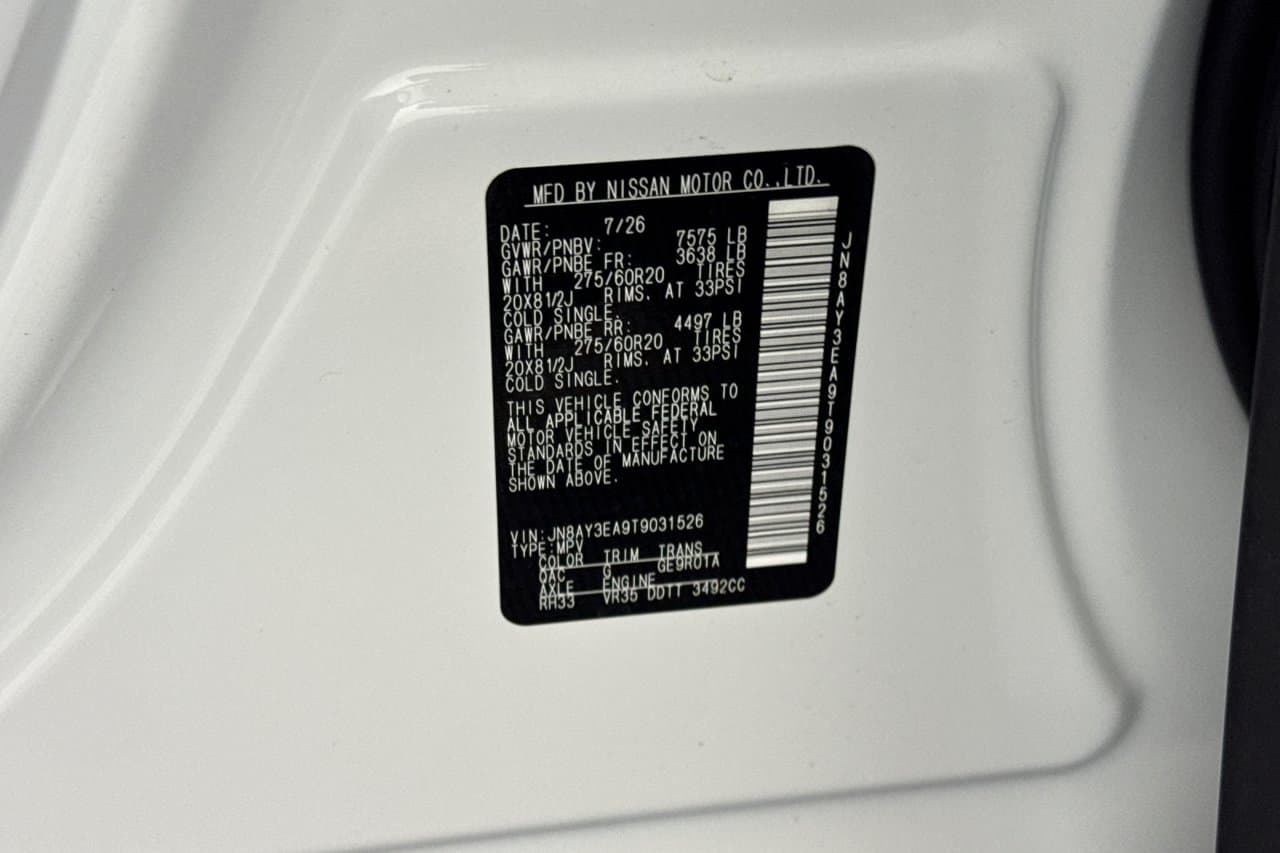2026 Nissan Armada Platinum 26