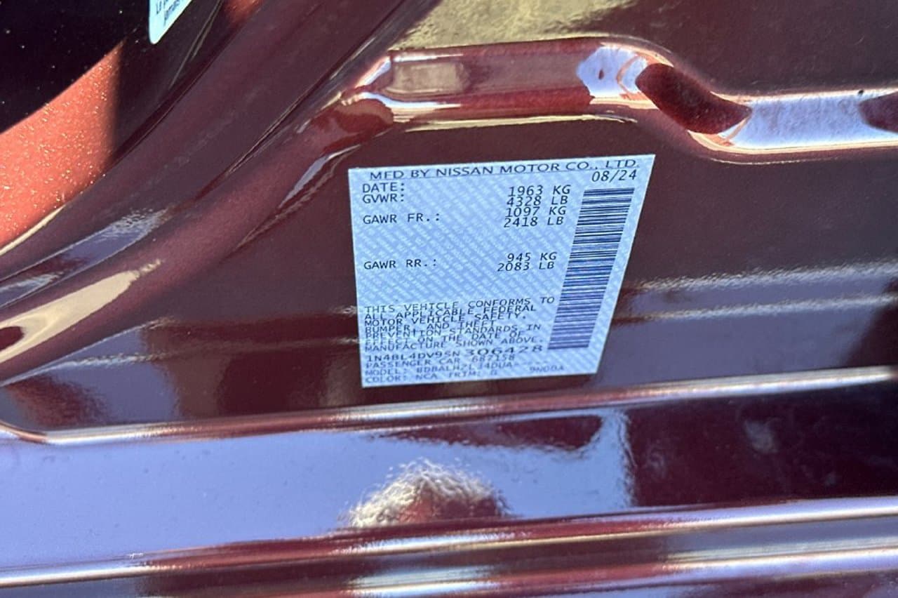 2025 Nissan Altima SV 22