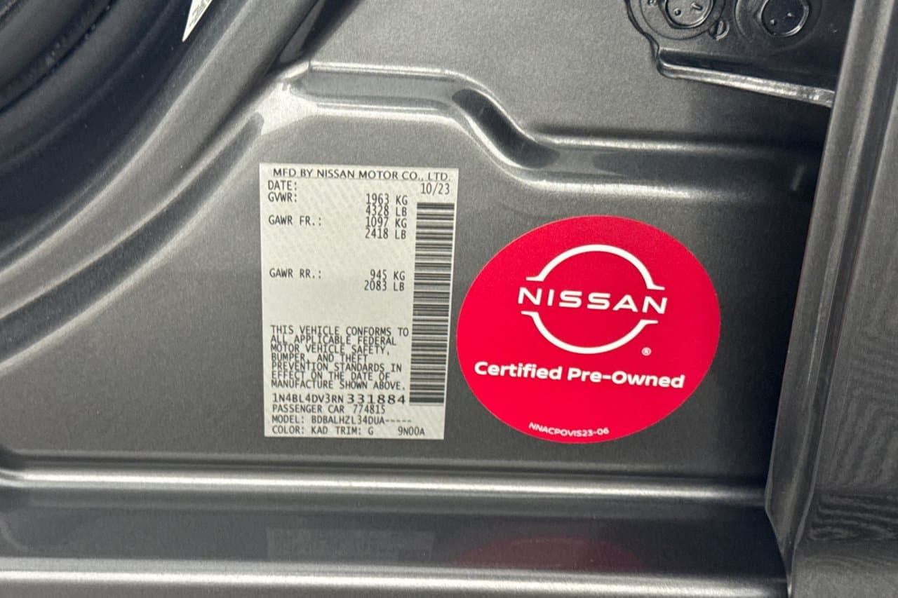 2024 Nissan Altima 2.5 SV 23
