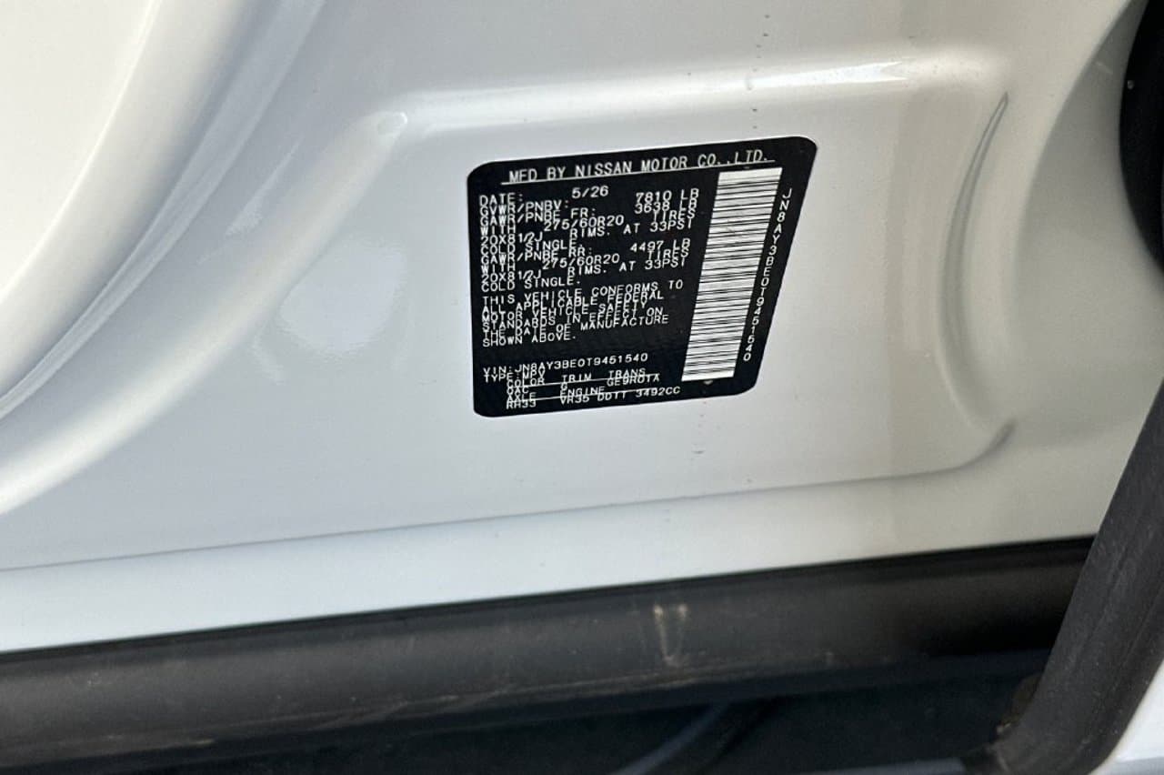 2026 Nissan Armada SL 22
